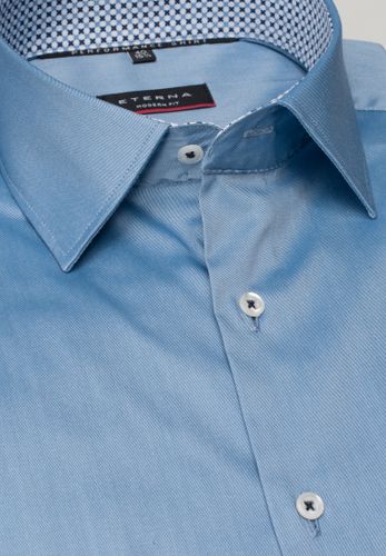 ETERNA Performance Shirt Twill-Stretch Langarm