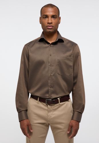 ETERNA Hemd Dobbydesign Langarm