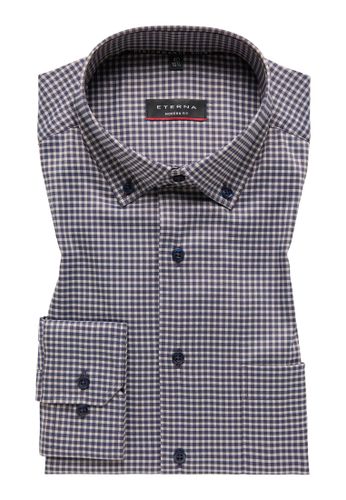 ETERNA Performance Shirt Twill-Stretch Langarm Langarm - 65cm