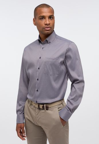 ETERNA Performance Shirt Twill-Stretch Langarm