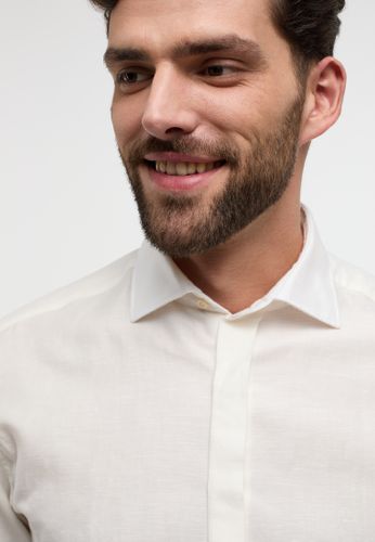 ETERNA Linen Shirt Twill Langarm