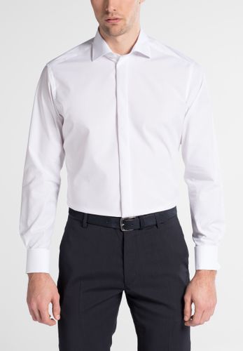 ETERNA Hemd Chambray Langarm