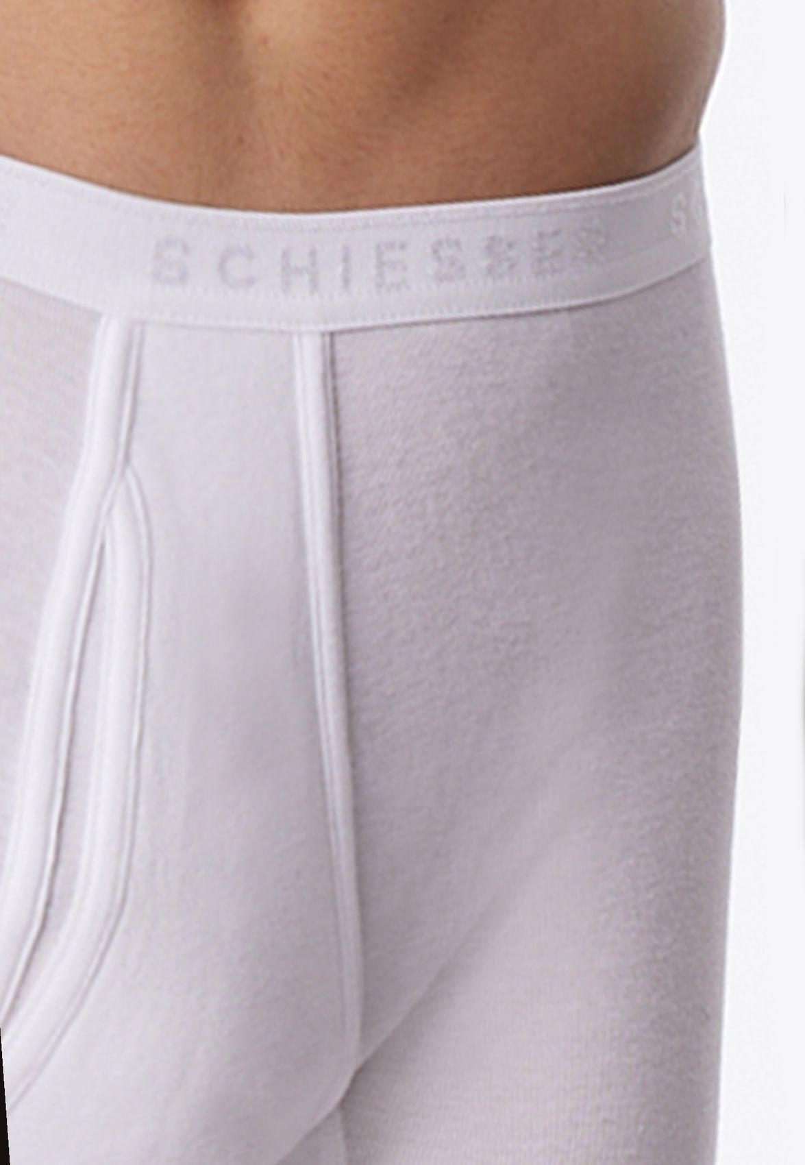 SCHIESSER Kurze Feinripp-Unterhose