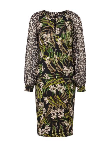 MARC CAIN Körpernahes Kleid mit Mustermix