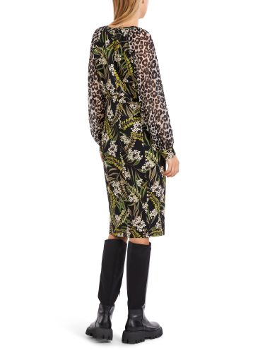 MARC CAIN Körpernahes Kleid mit Mustermix