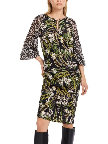 MARC CAIN Körpernahes Kleid mit Mustermix