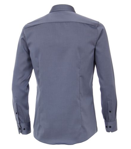 VENTI Twill Hemd unifarben extra langer Arm 72cm