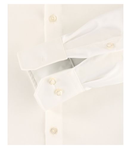 VENTI Twill Hemd unifarben extra langer Arm 72cm