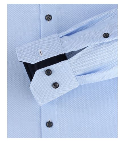 VENTI Dobby Hemd uni