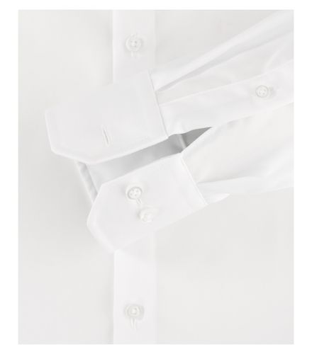VENTI Twill Hemd unifarben extra langer Arm 72cm