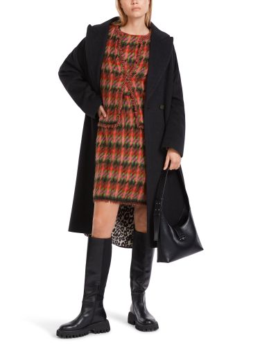 MARC CAIN Karierter Cardigan Knitted in Germany