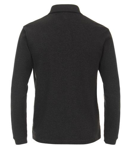 CASA MODA Polo-Shirt Langarm gestreift