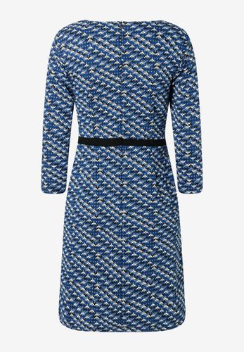 MORE & MORE Jerseykleid mit Jacquardmuster Herbst-Kollektion