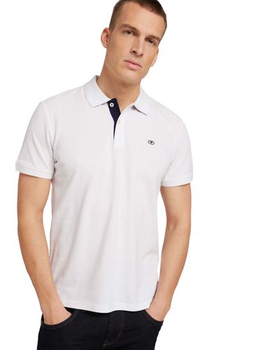 TOM TAILOR Piqué Poloshirt aus Baumwolle