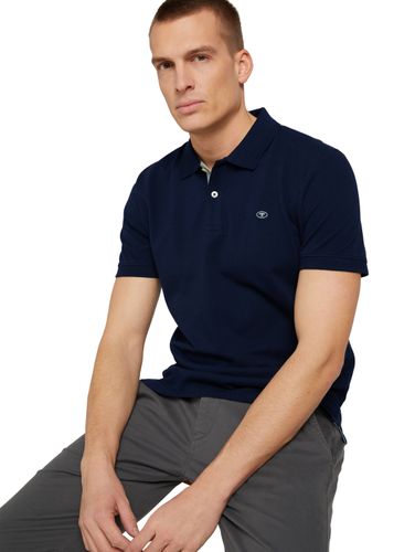 TOM TAILOR Piqué Poloshirt aus Baumwolle