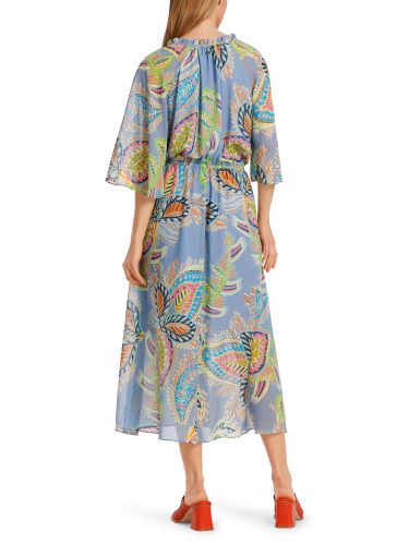 MARC CAIN Kleid mit stilisiertem Paisley-Print