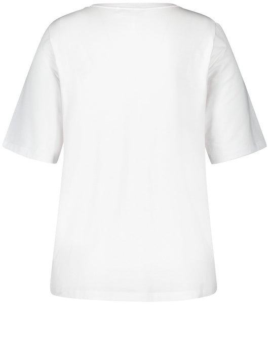 SAMOON T-Shirt mit Frontprint