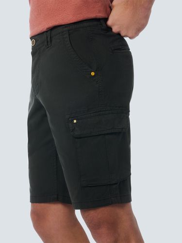 NO EXCESS NO EXCESS Short Cargo Garment Dyed + Stone Washed Stretch
