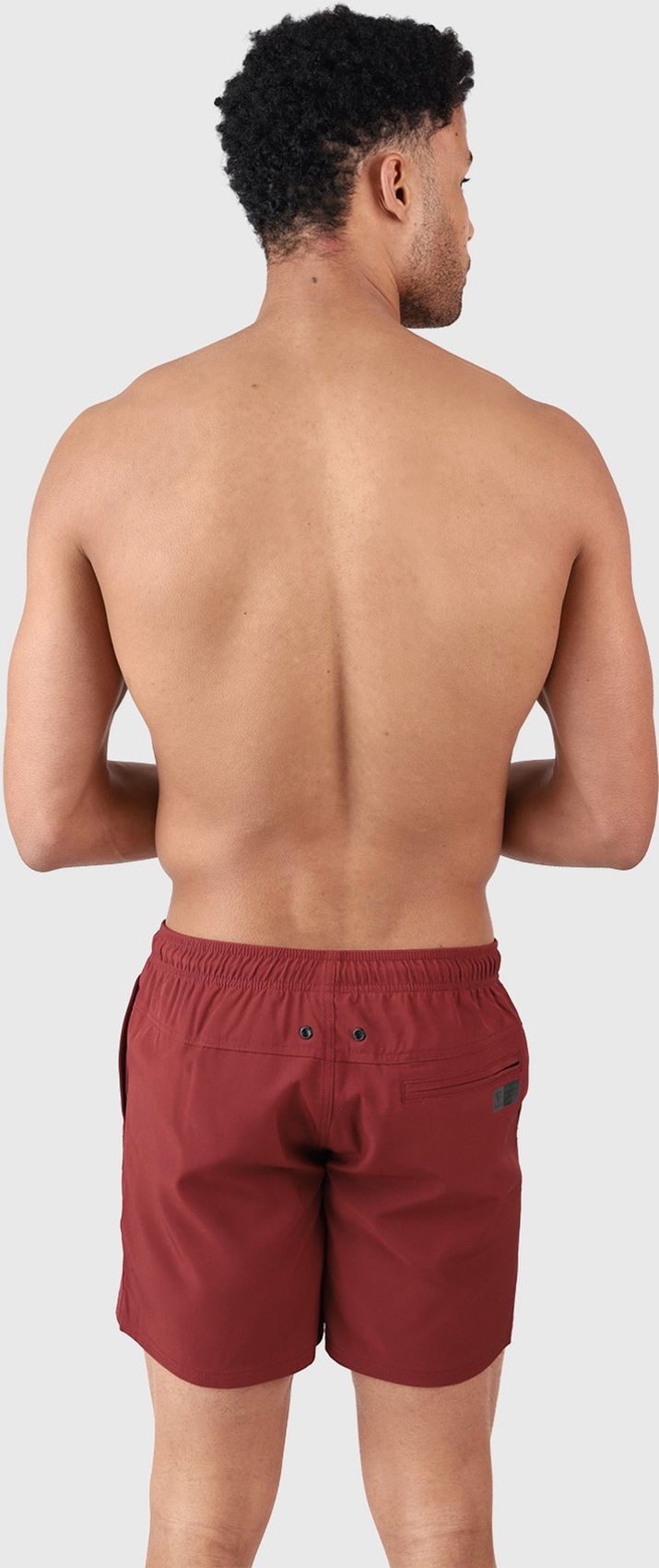 INTERSPORT Bru-conic Men Swim Shorts, Rust Red