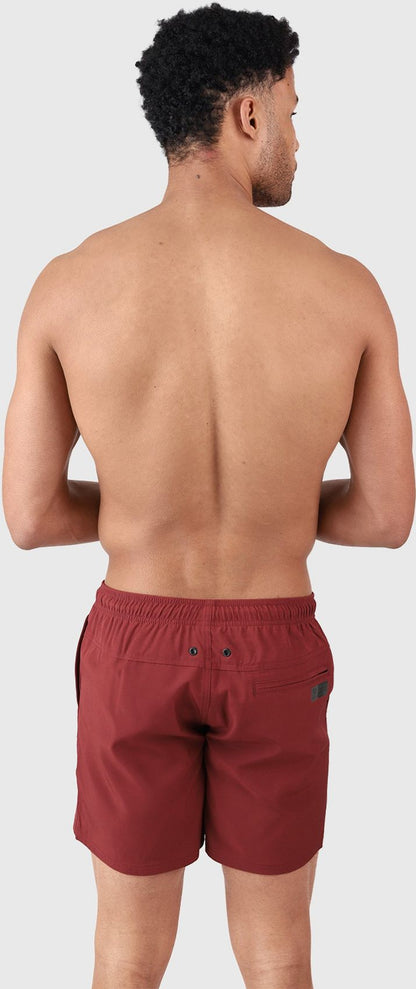 INTERSPORT Bru-conic Men Swim Shorts, Rust Red