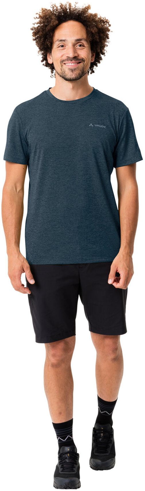 VAUDE Me Essential T-Shirt, dark sea uni