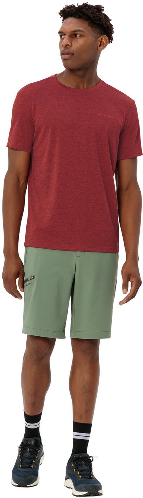 VAUDE Me Essential T-Shirt, carmine/mars red