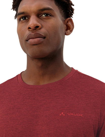 VAUDE Me Essential T-Shirt, carmine/mars red