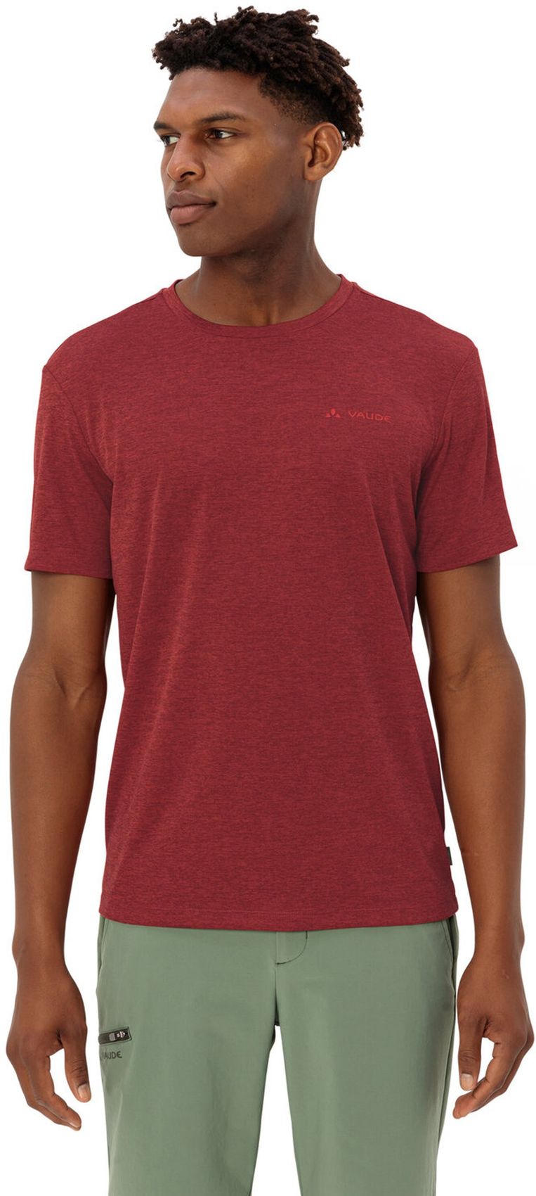VAUDE Me Essential T-Shirt, carmine/mars red