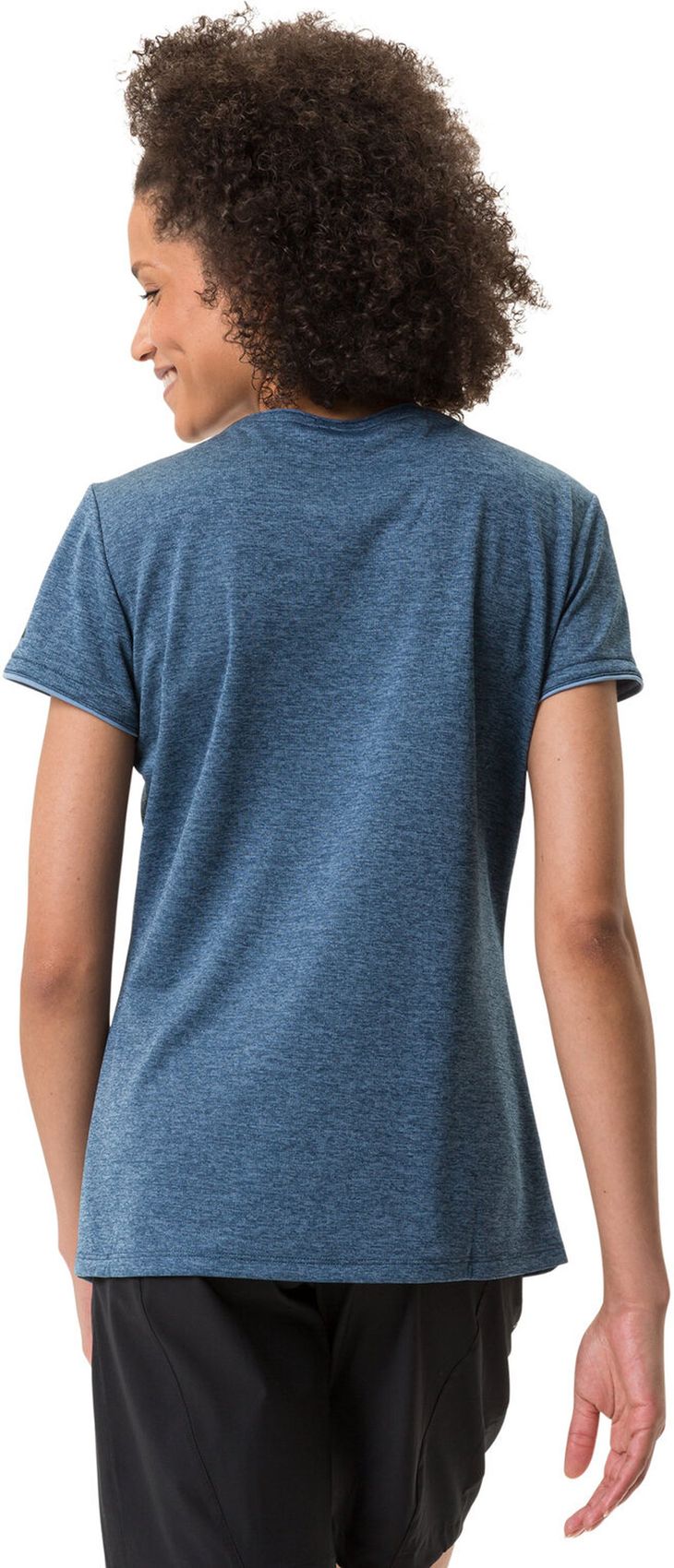 VAUDE Wo Essential T-Shirt, dark sea uni