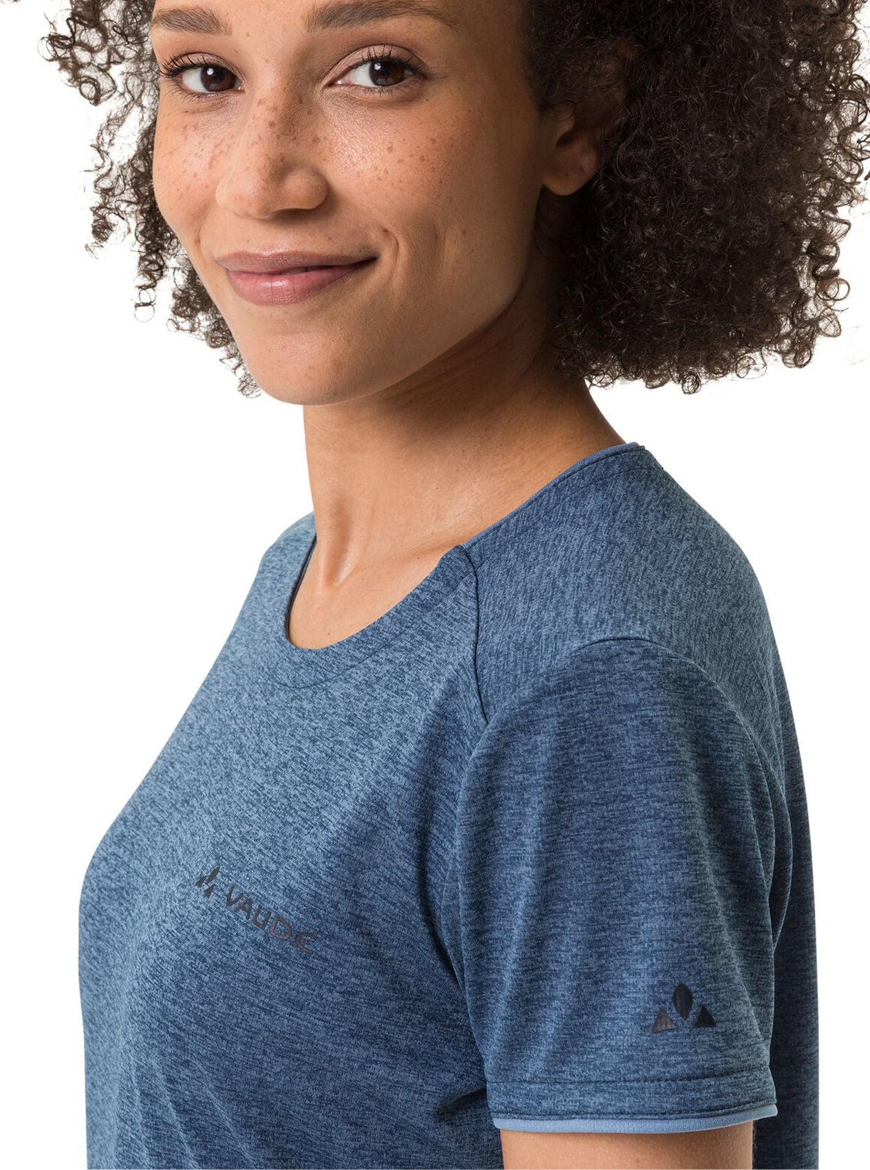 VAUDE Wo Essential T-Shirt, dark sea uni