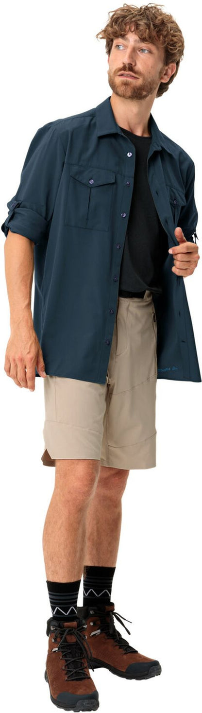 VAUDE Me Rosemoor LS Shirt II, dark sea uni