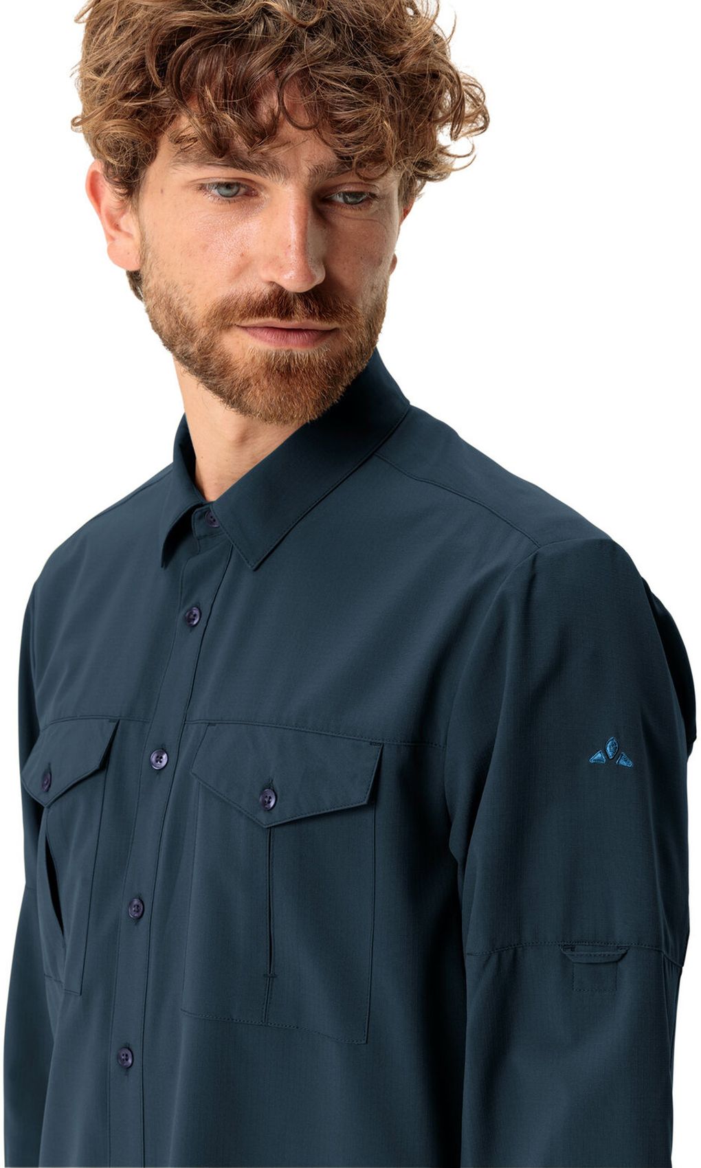 VAUDE Me Rosemoor LS Shirt II, dark sea uni