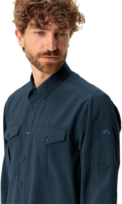 VAUDE Me Rosemoor LS Shirt II, dark sea uni
