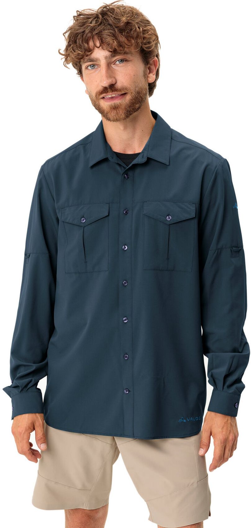 VAUDE Me Rosemoor LS Shirt II, dark sea uni