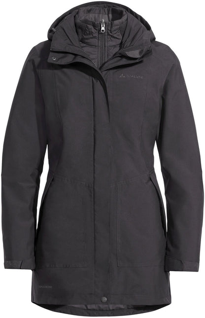 VAUDE Wo Idris 3in1 Parka III, phantom black Default Title