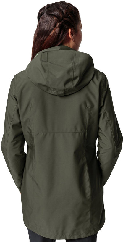 VAUDE Wo Idris 3in1 Parka III, khaki