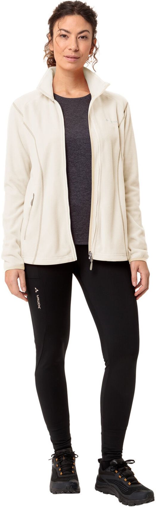 VAUDE Wo Rosemoor Fleece Jacket II, ecru uni