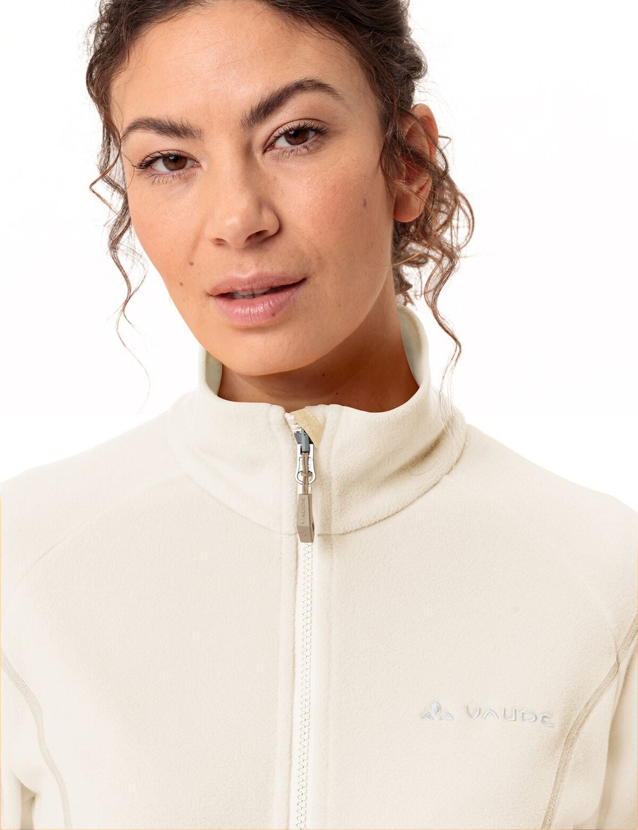 VAUDE Wo Rosemoor Fleece Jacket II, ecru uni
