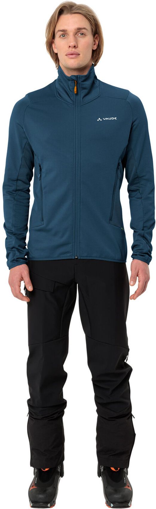 VAUDE Me Monviso Fleece FZ Jacket II, baltic sea uni