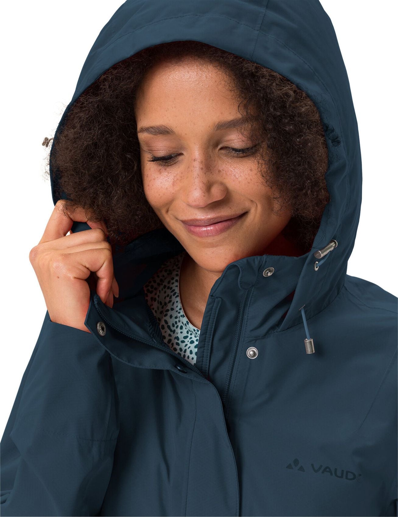 VAUDE Wo Mineo 2.5L Coat, dark sea