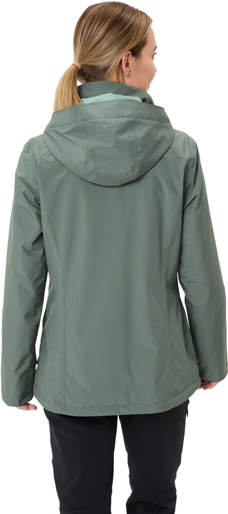 VAUDE Wo Rosemoor 3in1 Jacket II, agave
