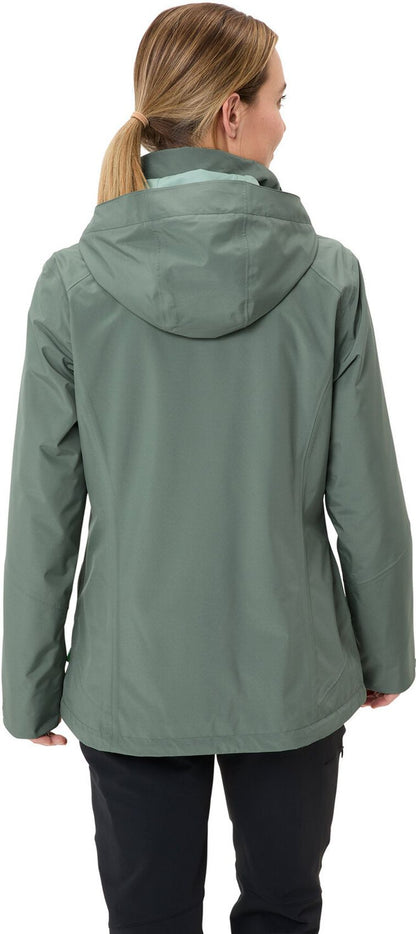 VAUDE Wo Rosemoor 3in1 Jacket II, agave
