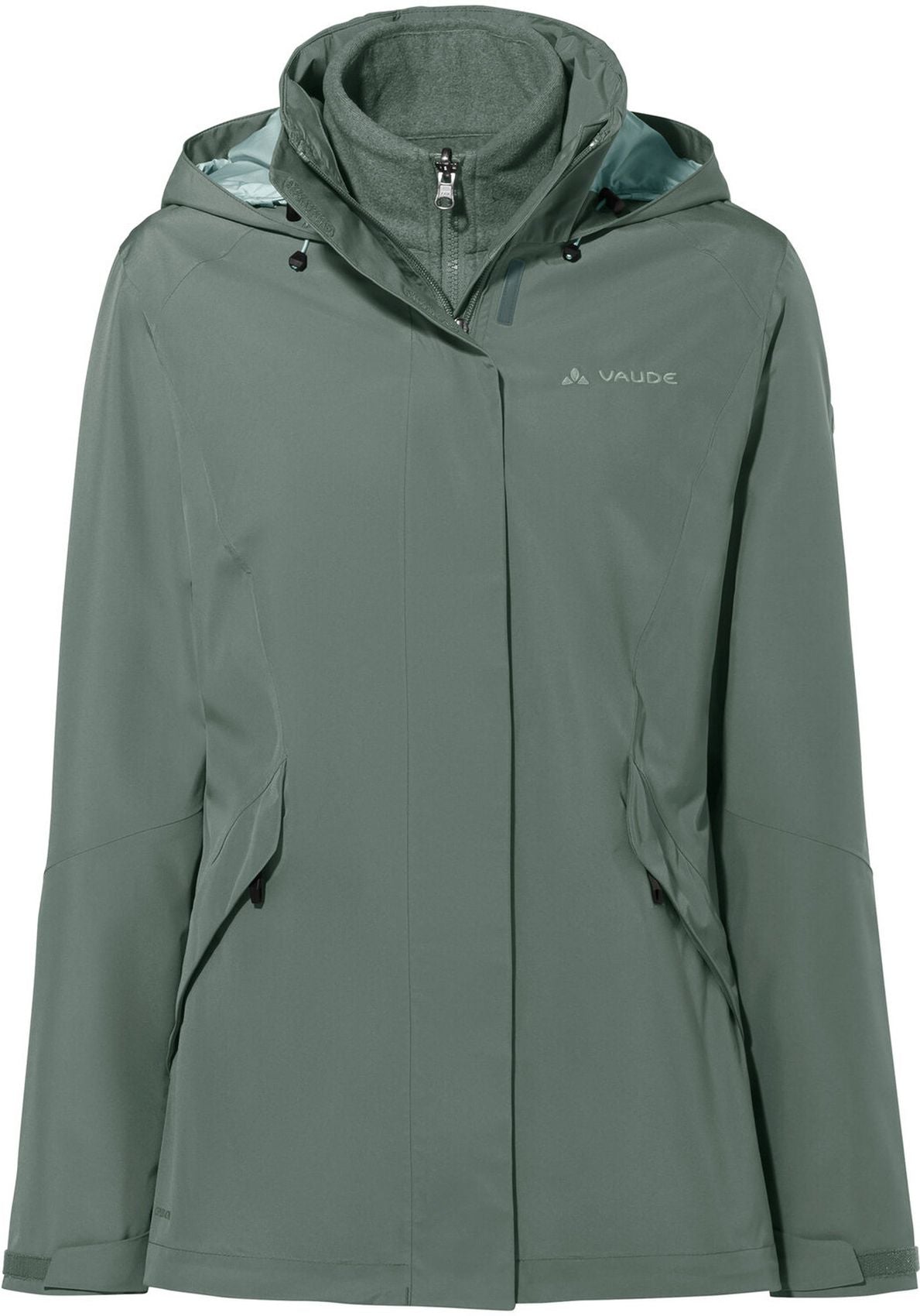 VAUDE Wo Rosemoor 3in1 Jacket II, agave 36