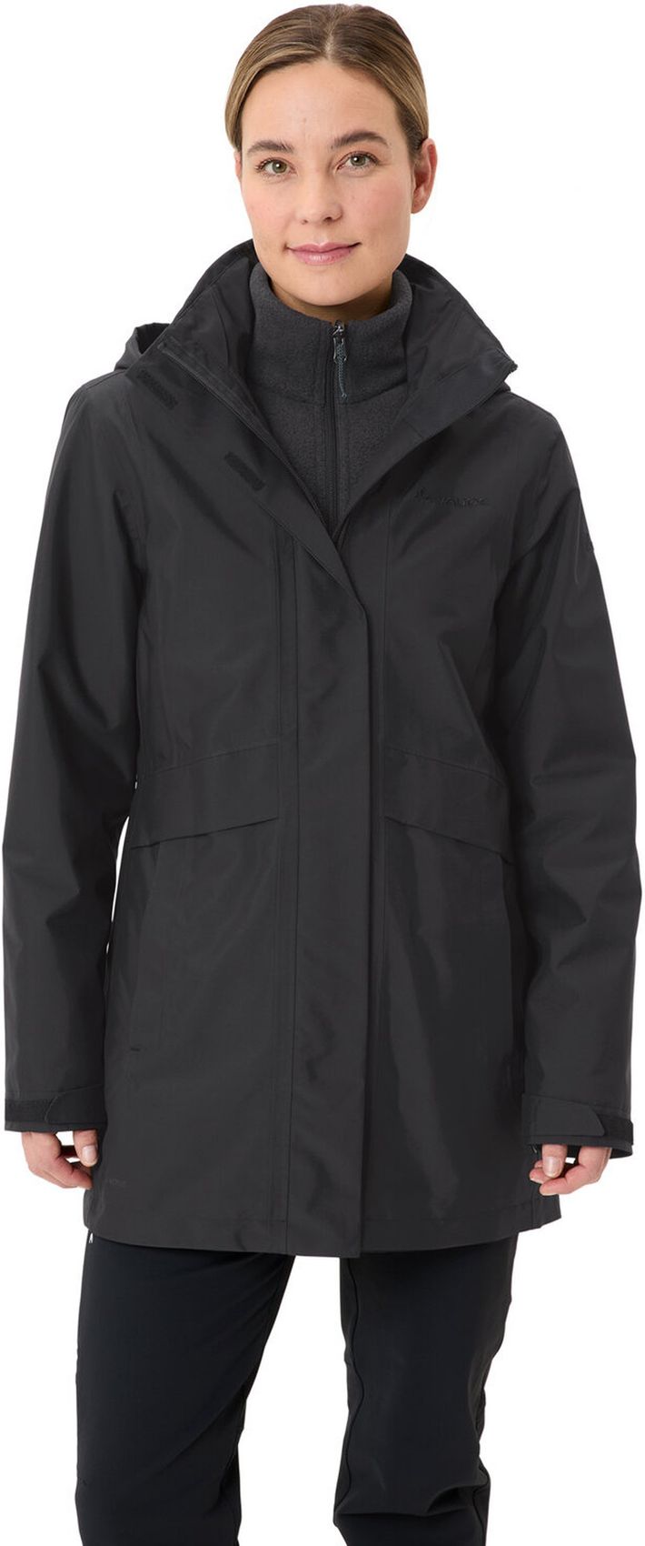 VAUDE Wo Idris 3in1 Parka IV, black