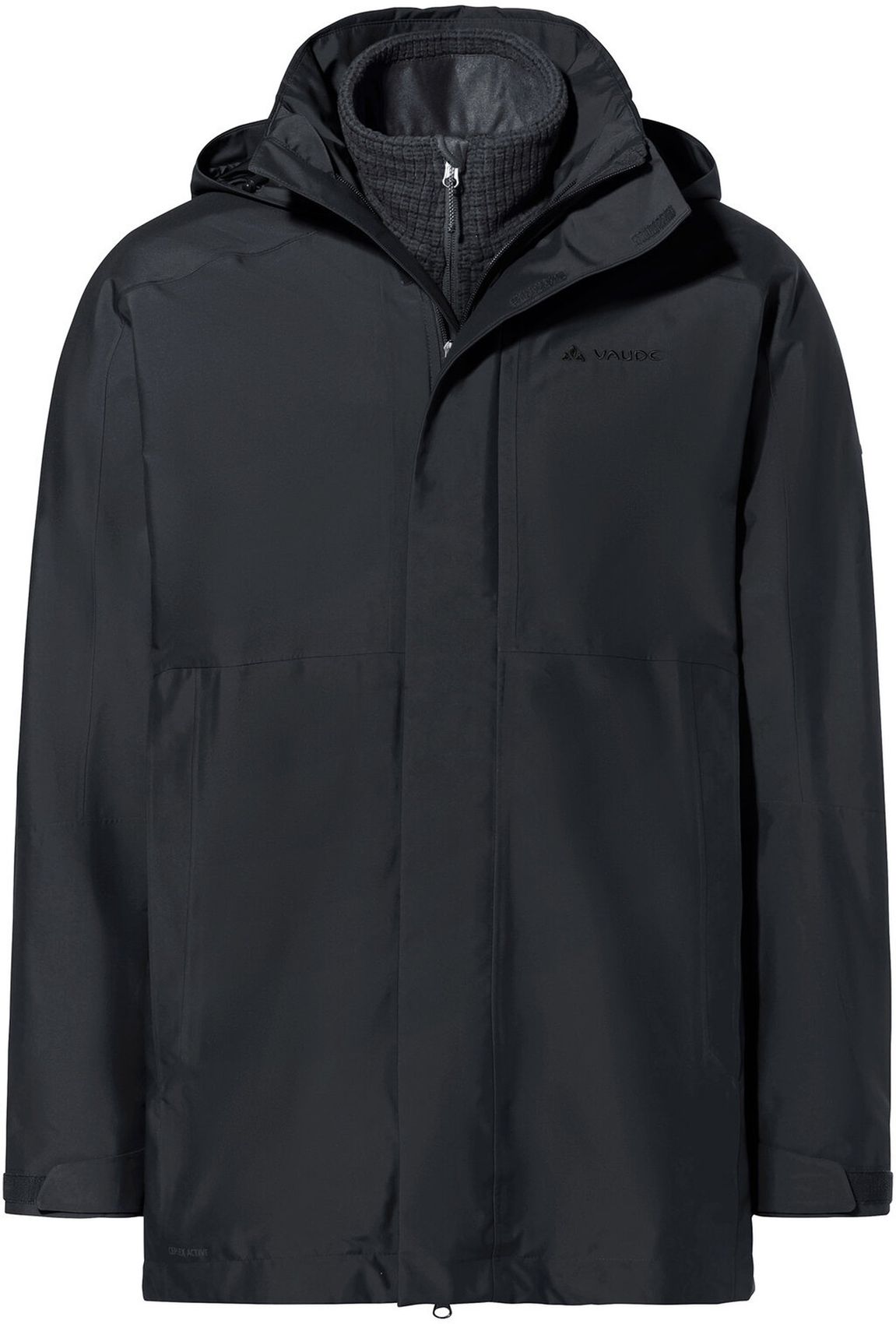 VAUDE Me Idris 3in1 Parka IV, black