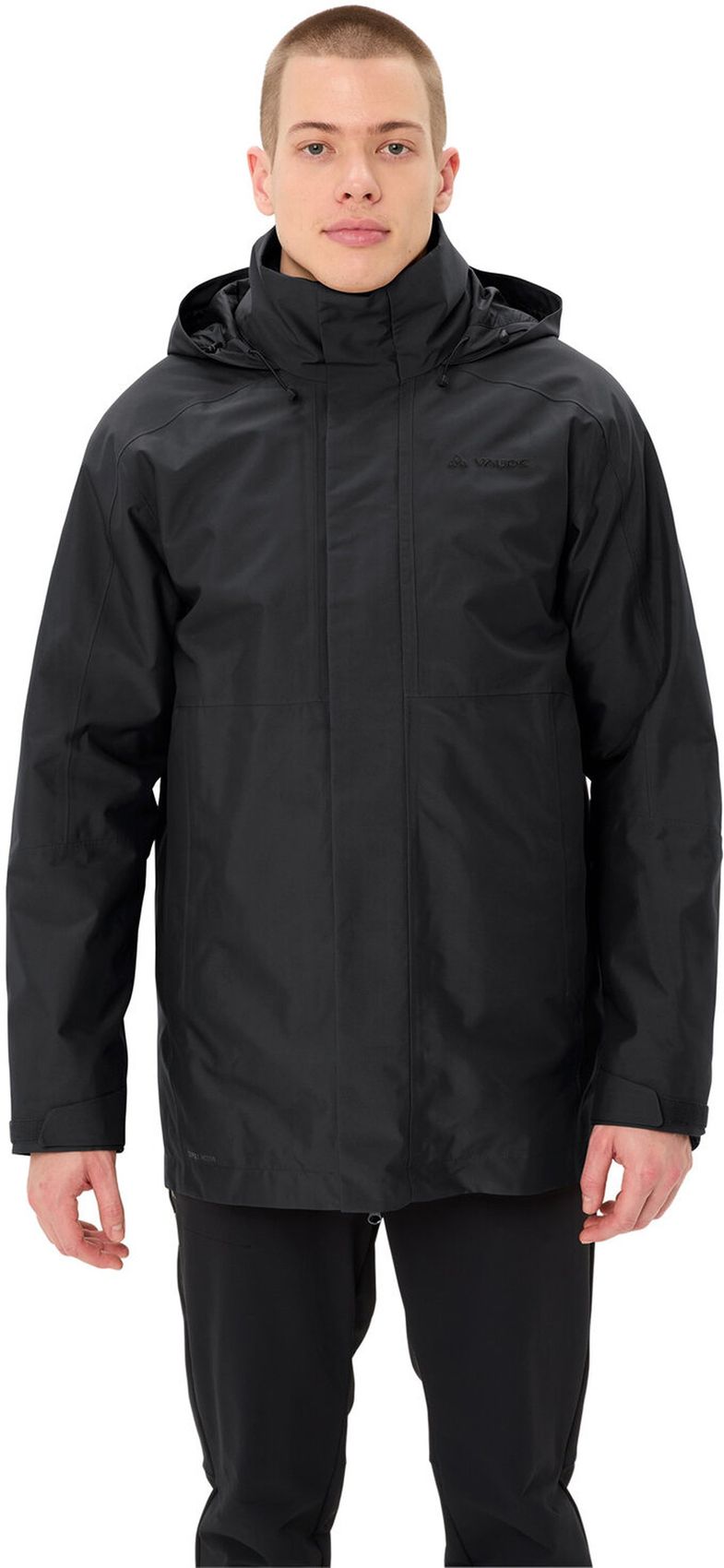 VAUDE Me Idris 3in1 Parka IV, black