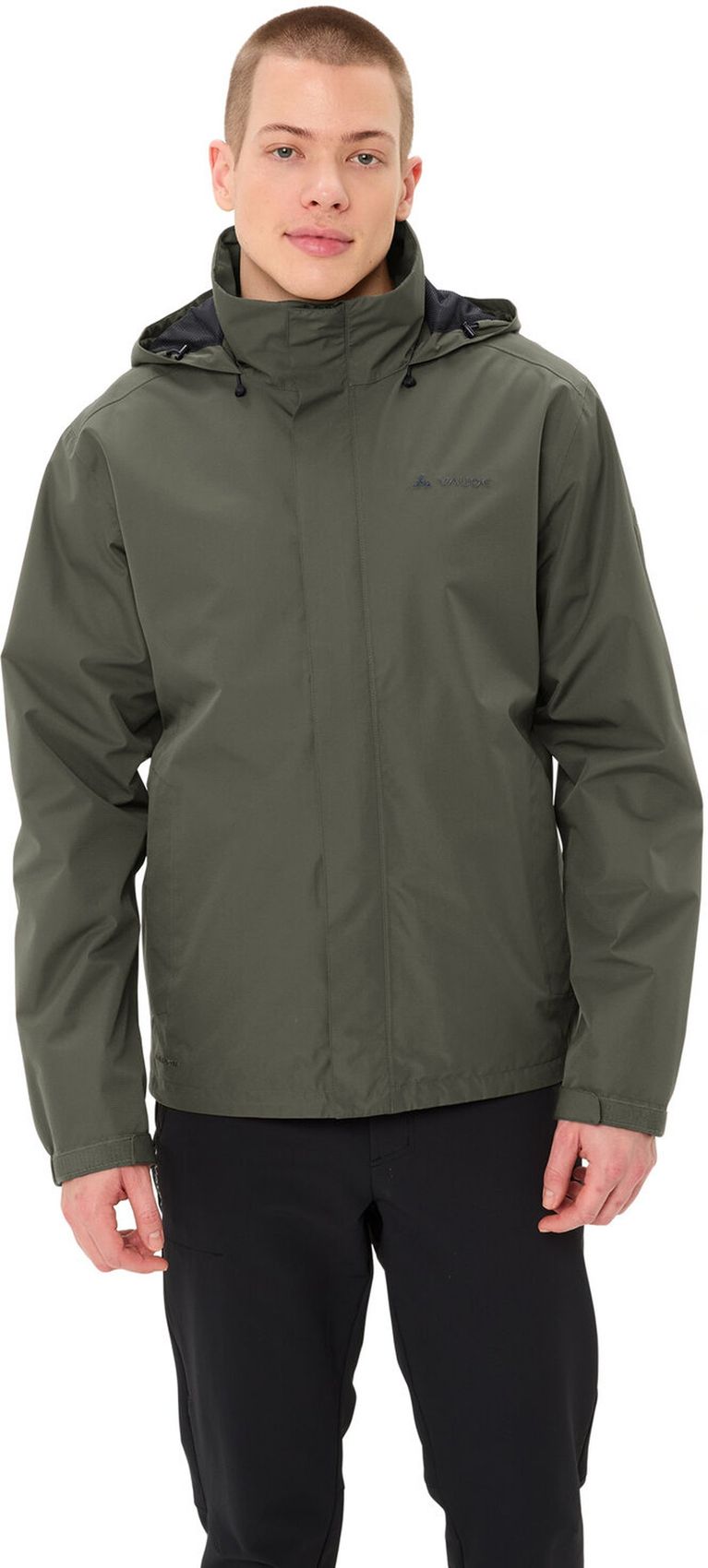 VAUDE Me Escape Light Jacket, black/khaki