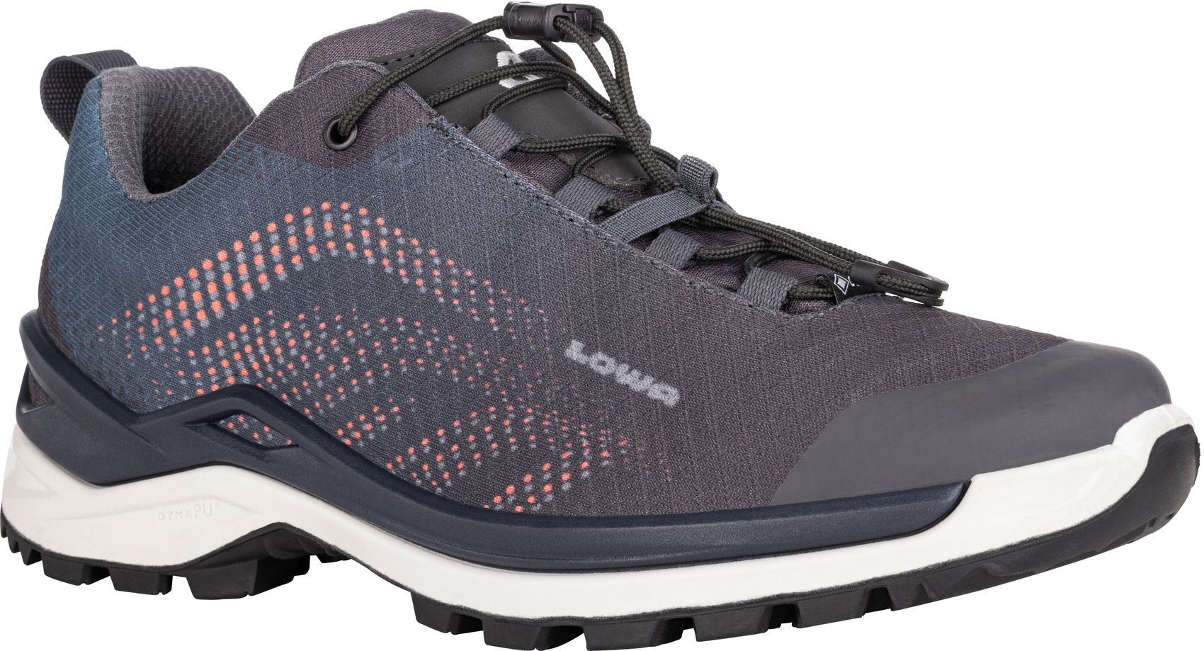 LOWA ZIRROX GTX LO SL WS, STAHLBLAU/MANDARINE