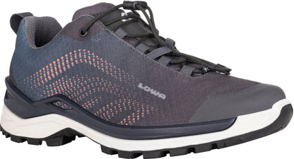 LOWA ZIRROX GTX LO SL WS, STAHLBLAU/MANDARINE
