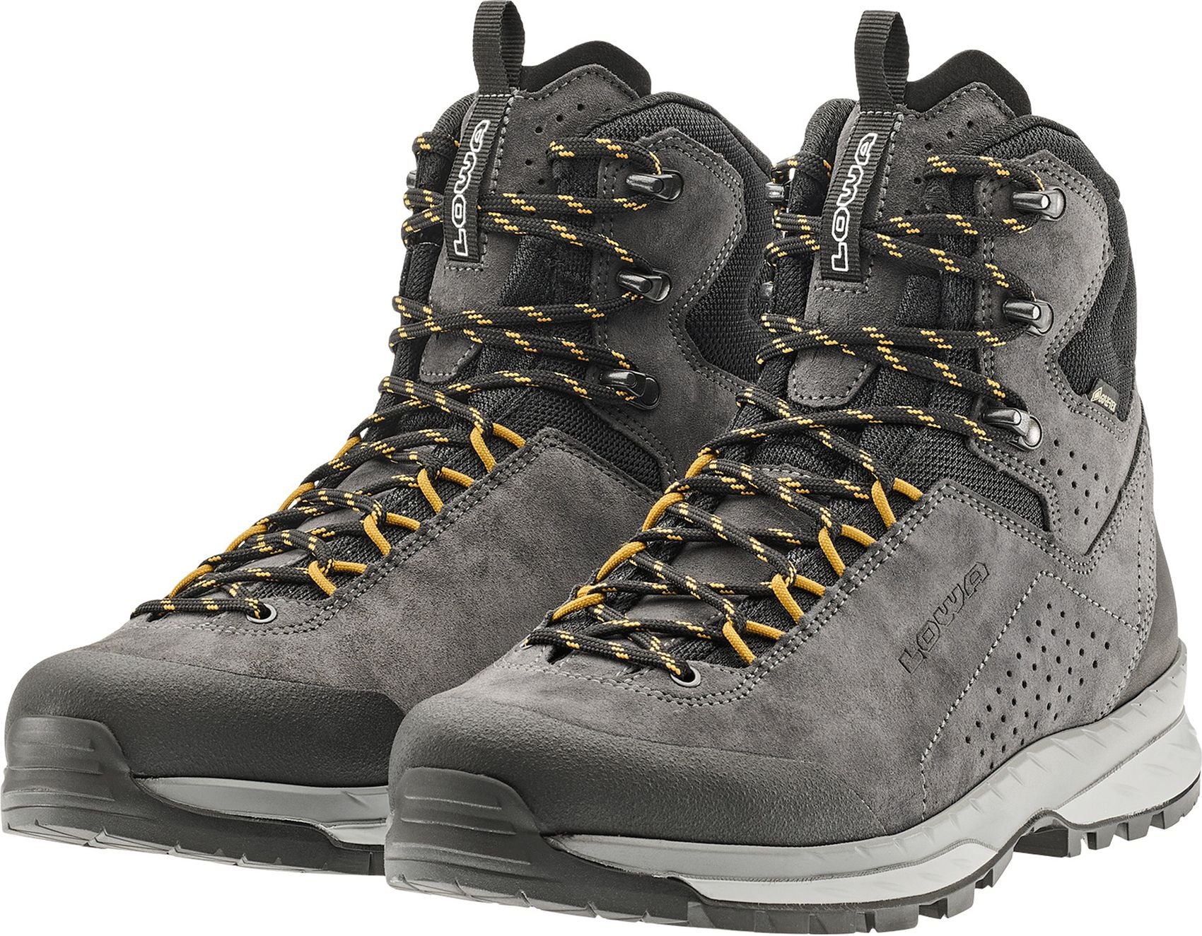 LOWA DELAGO GTX MID, GRAU/SCHWARZ